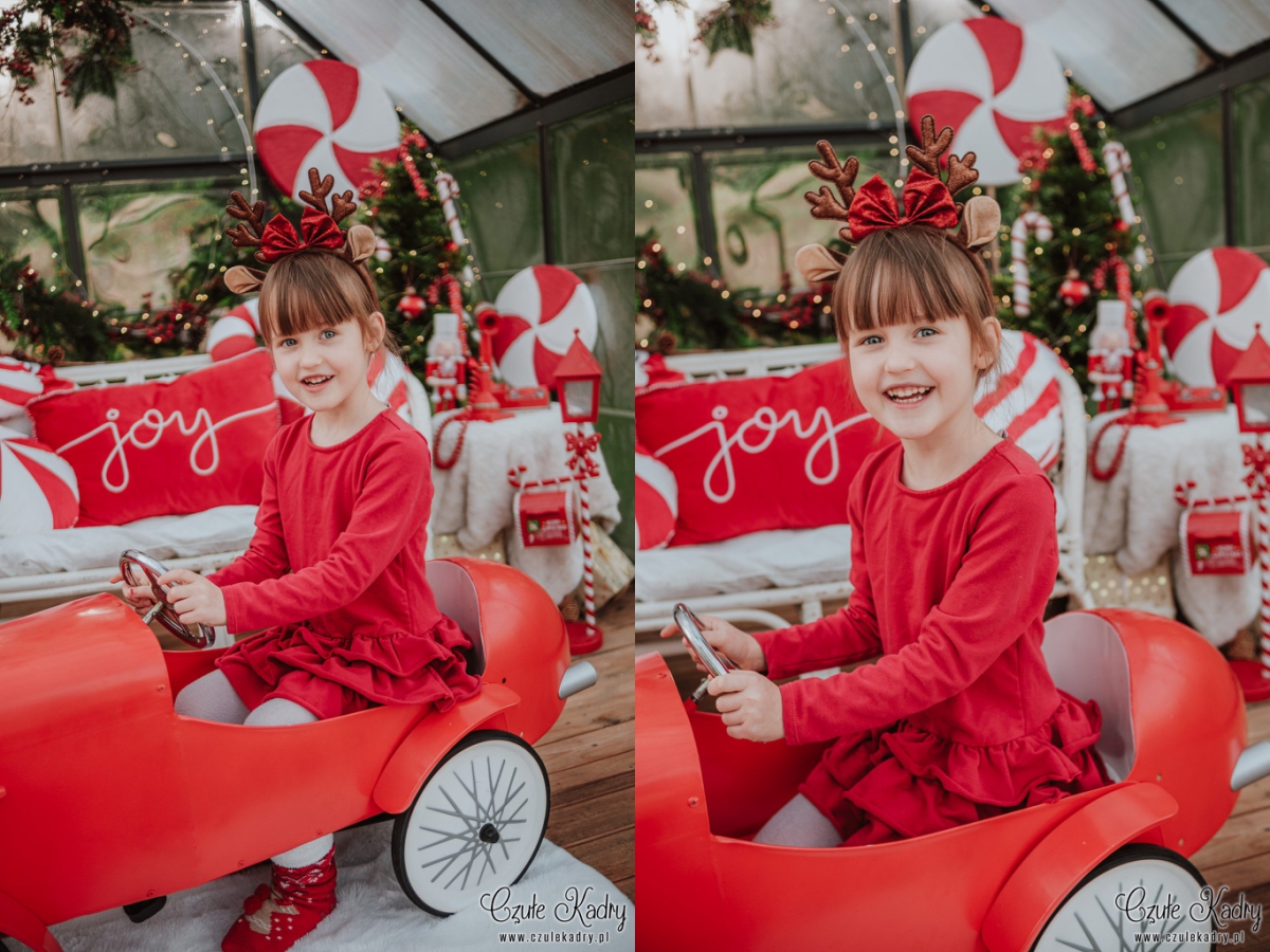 sesja świąteczna w szklarni 2025