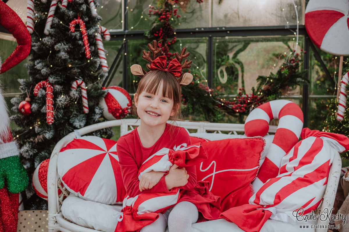 sesja świąteczna w szklarni 2025