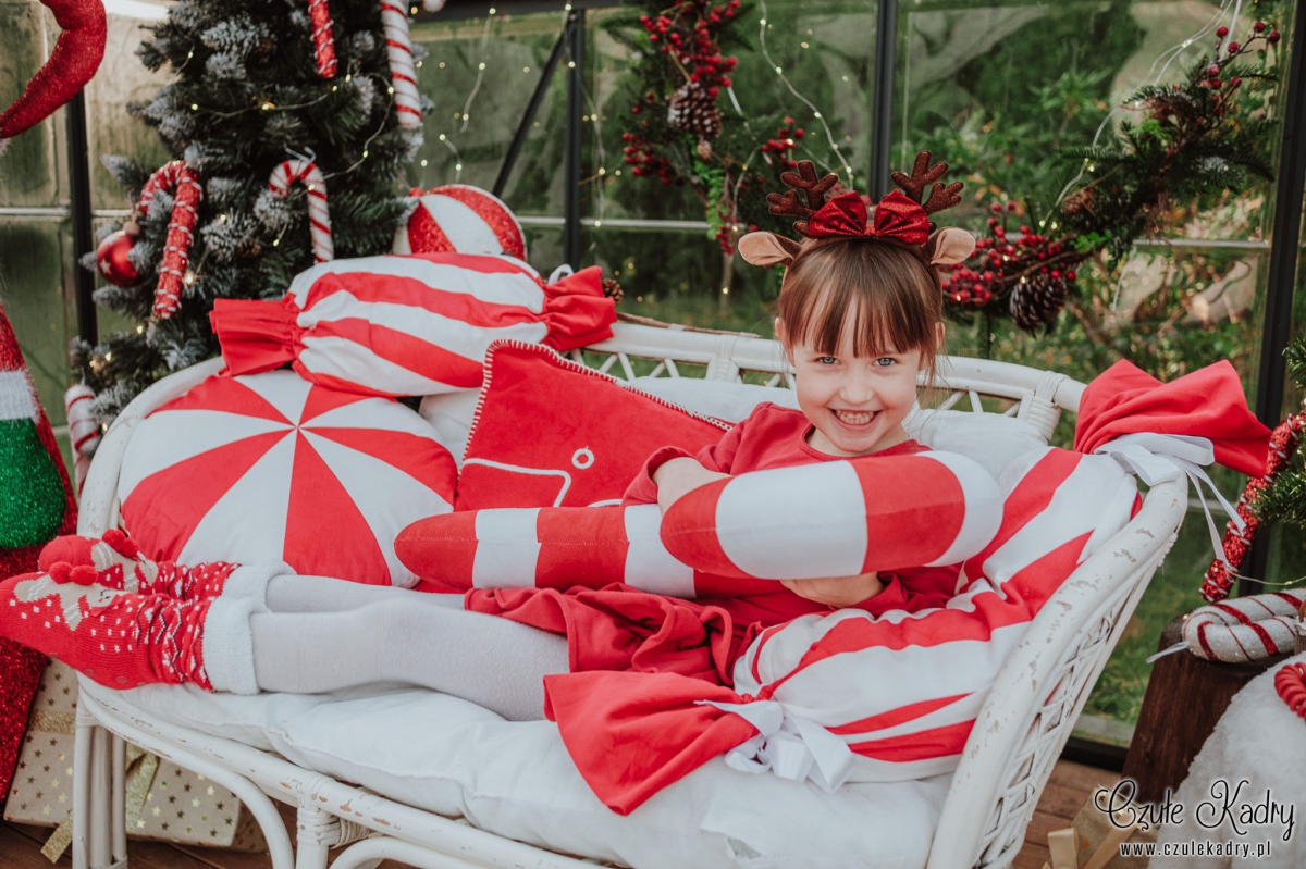 sesja świąteczna w szklarni 2025