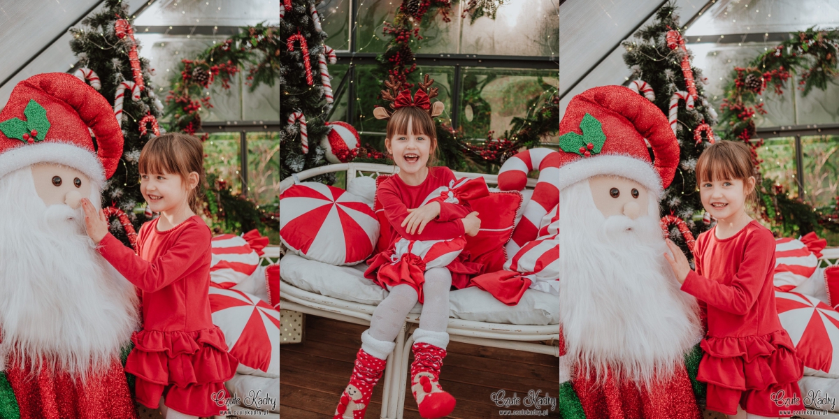sesja świąteczna w szklarni 2025