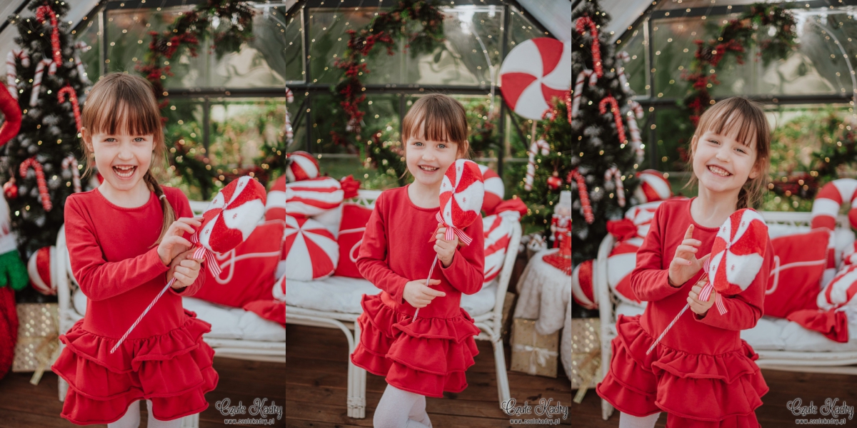 sesja świąteczna w szklarni 2025