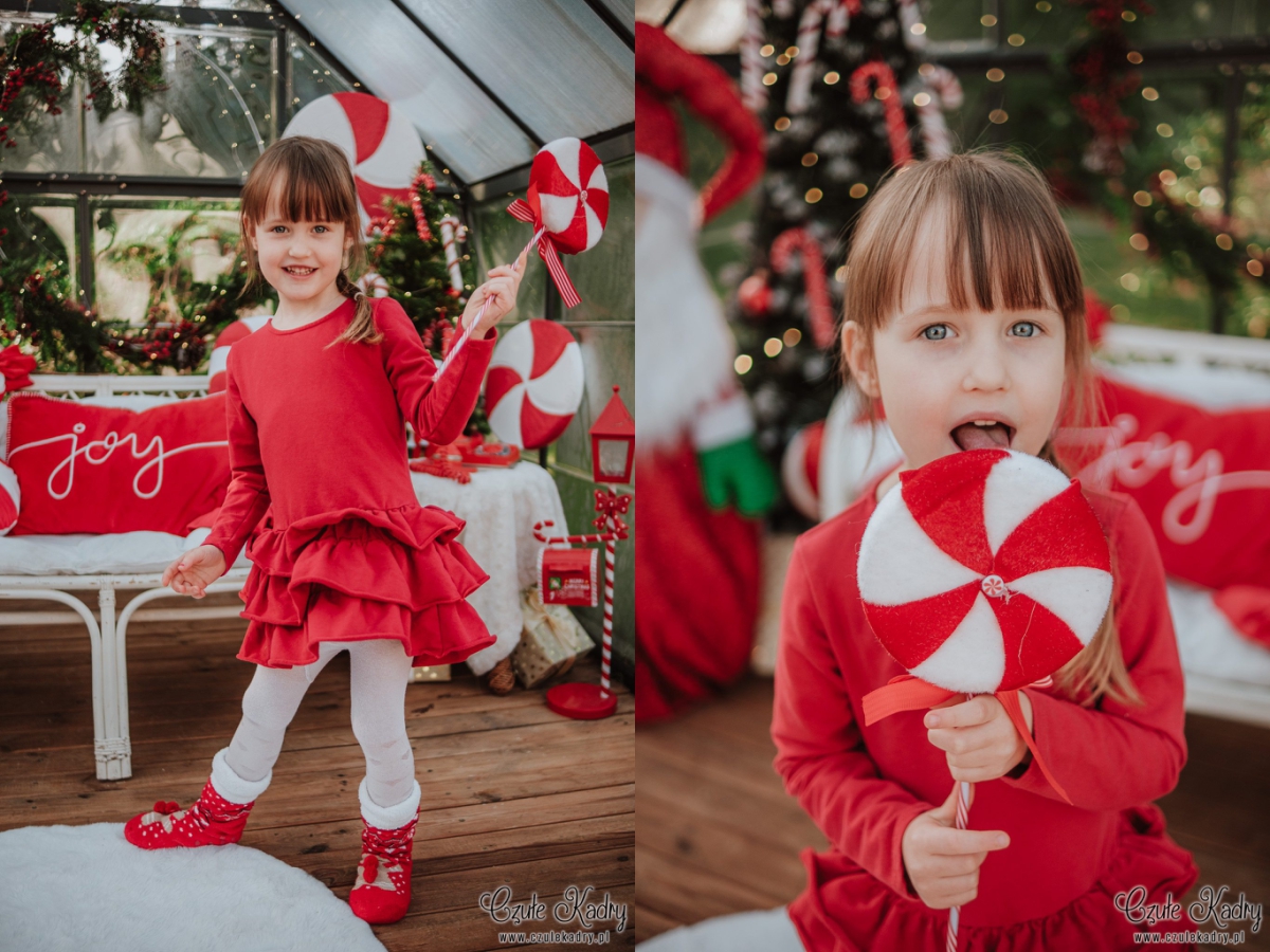 sesja świąteczna w szklarni 2025