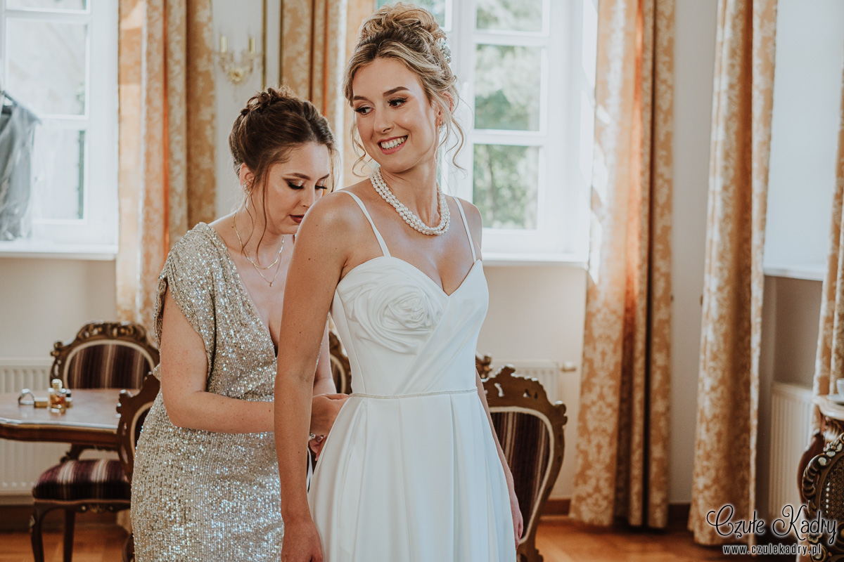 slub w plenerze palac chojnata