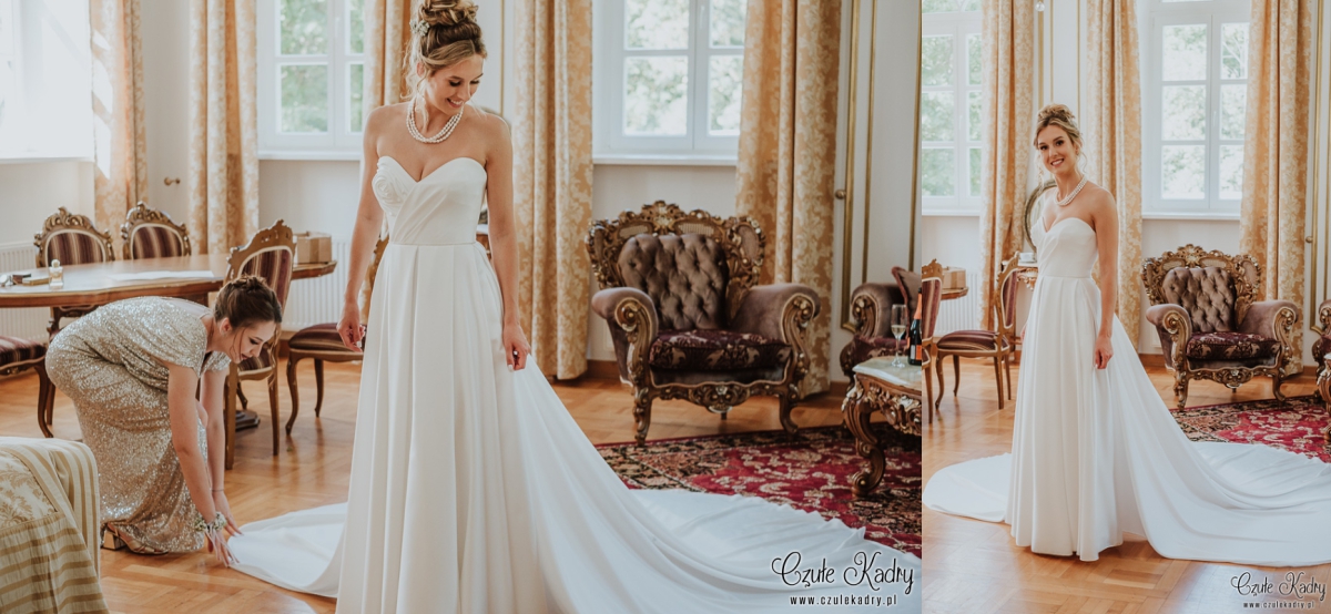 slub w plenerze palac chojnata