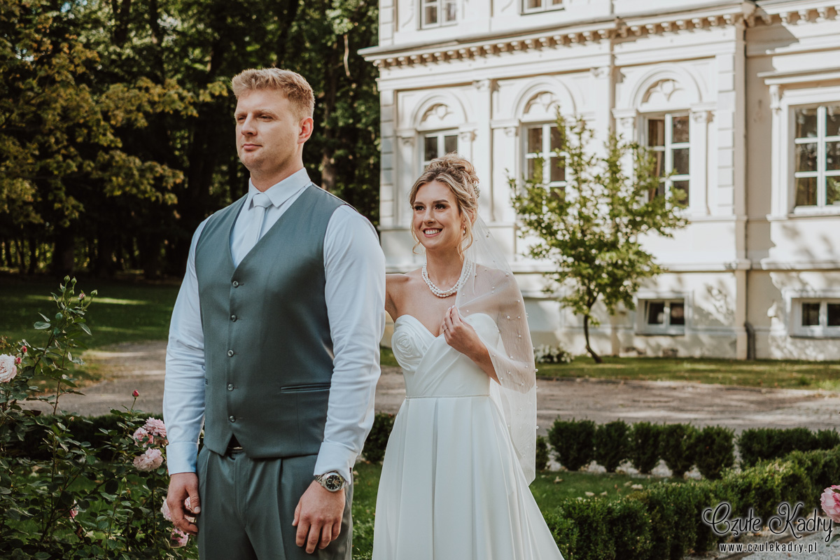 slub w plenerze palac chojnata