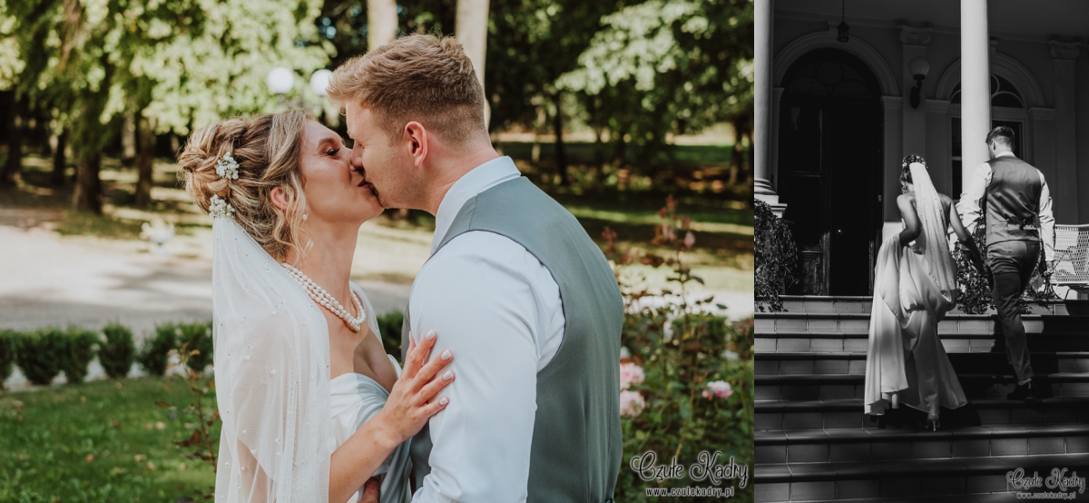 slub w plenerze palac chojnata