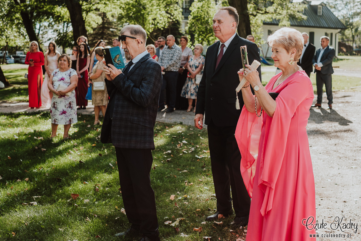 slub w plenerze palac chojnata