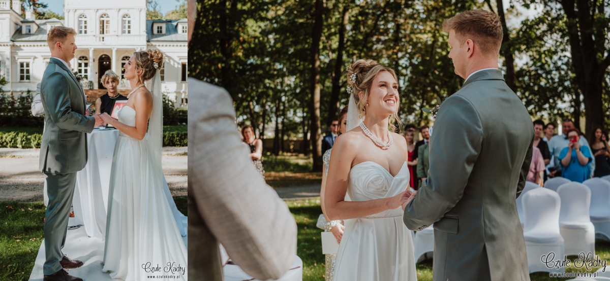 slub w plenerze palac chojnata