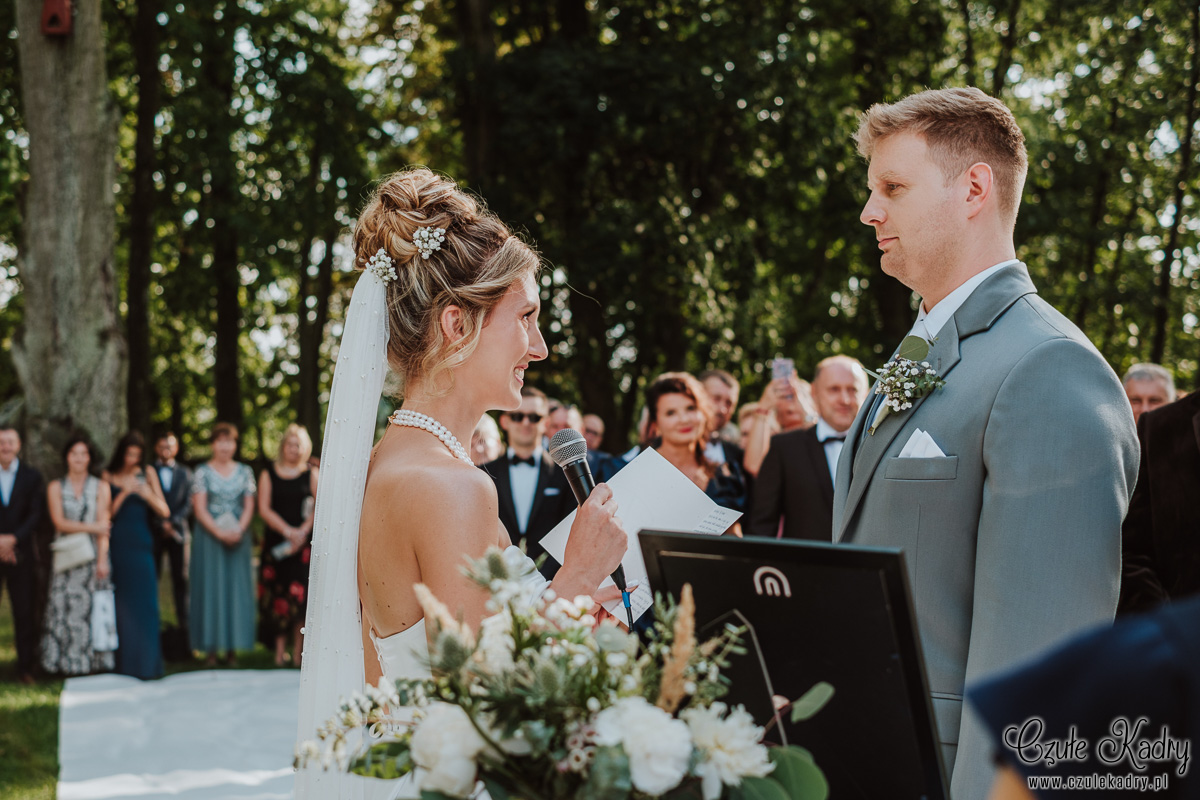 slub w plenerze palac chojnata