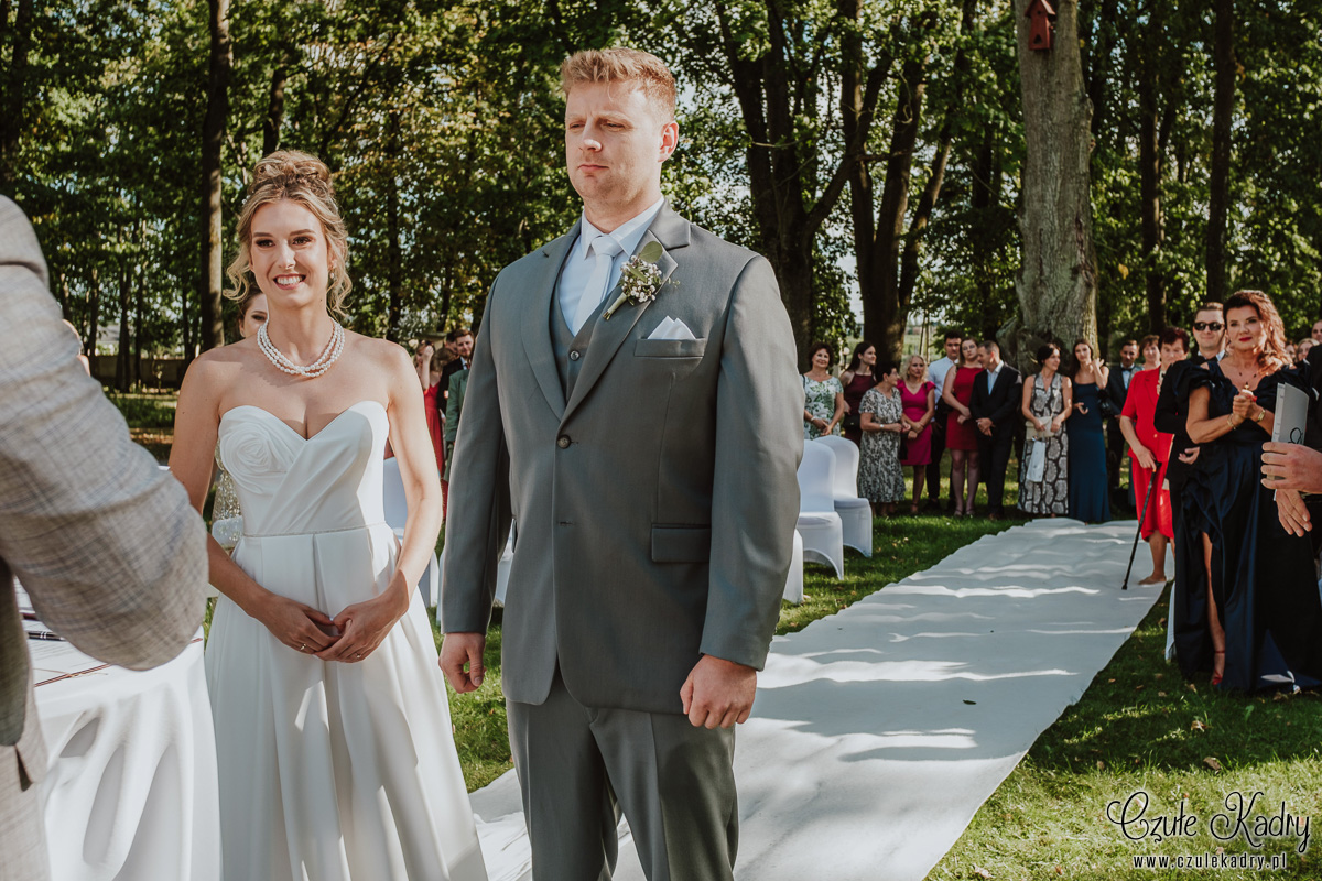 slub w plenerze palac chojnata