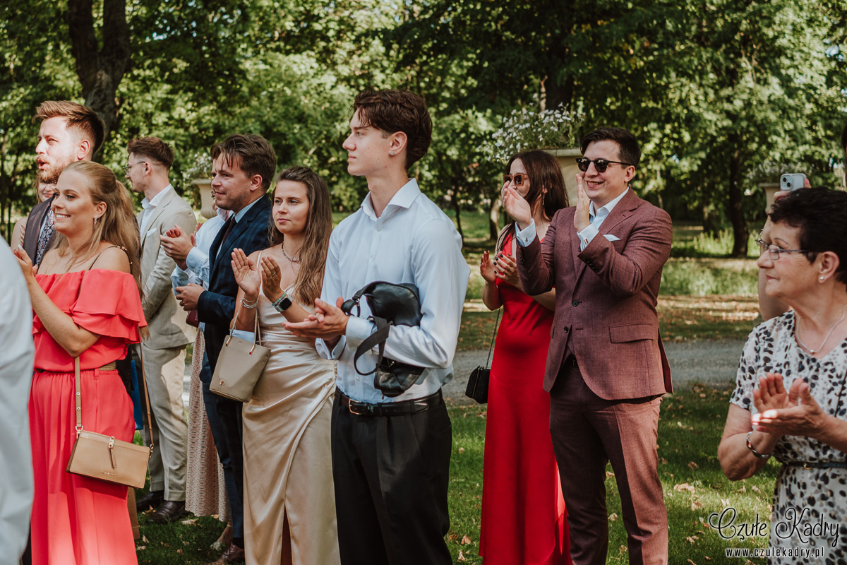 slub w plenerze palac chojnata