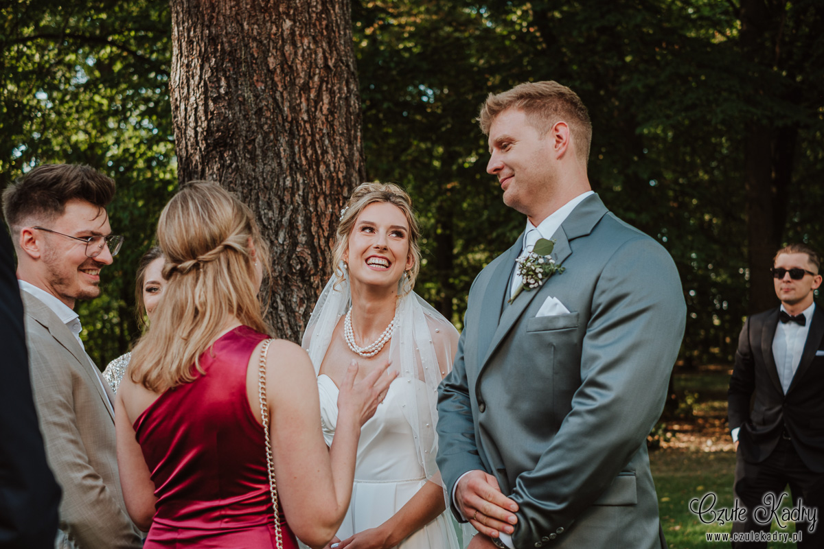 slub w plenerze palac chojnata