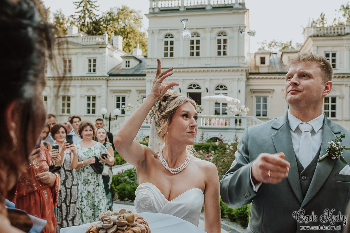 slub w plenerze palac chojnata