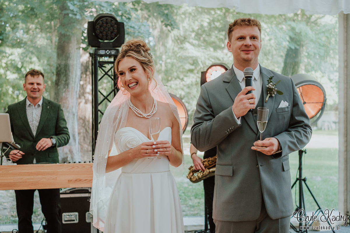 slub w plenerze palac chojnata