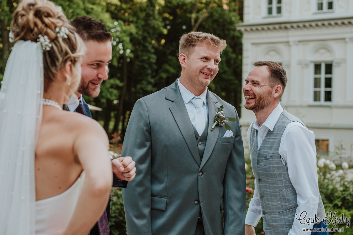 slub w plenerze palac chojnata